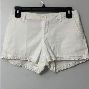 white shorts
